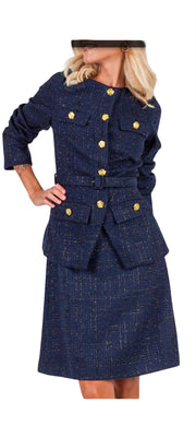 Navy Paris Jacket