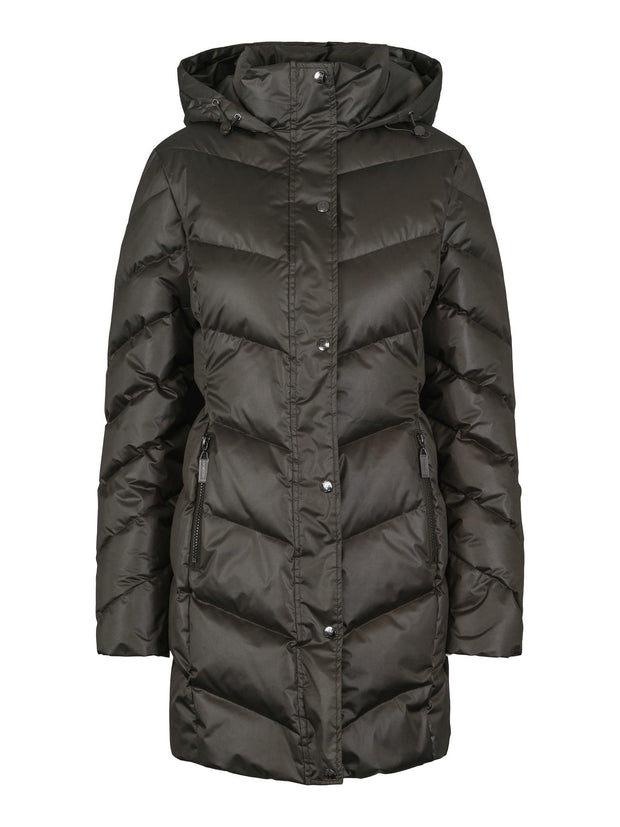 Olive Down jacket - Stilshoppen