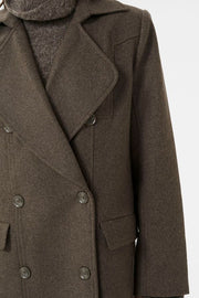 Brun GZzinka long coat - Stilshoppen
