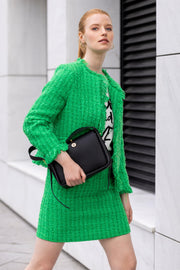 Grønn Chanel Blazer