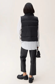 Sort Amy down vest - Stilshoppen