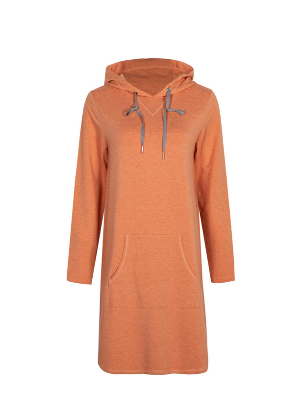 Orange Whitney Hood dress - Stilshoppen