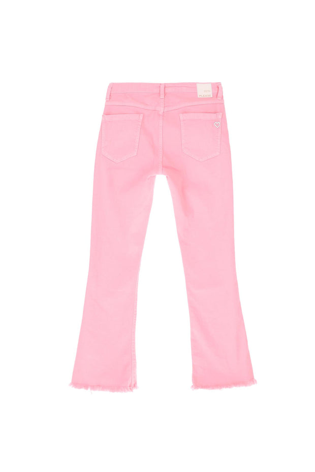 Rosa Shortcut Denim - Stilshoppen