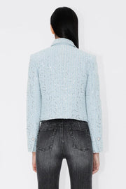 Light Blue Denim Quilted WJ4900