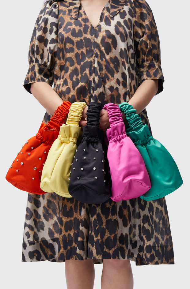 Rosa Occasion Ruched Top handle Bag - Stilshoppen