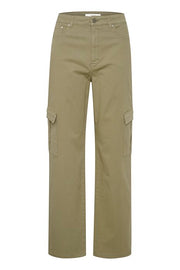 Beige BirlyGZ MW Linen pants - Stilshoppen