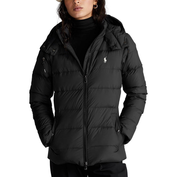 Sort Belmont Down filled jacket - Stilshoppen
