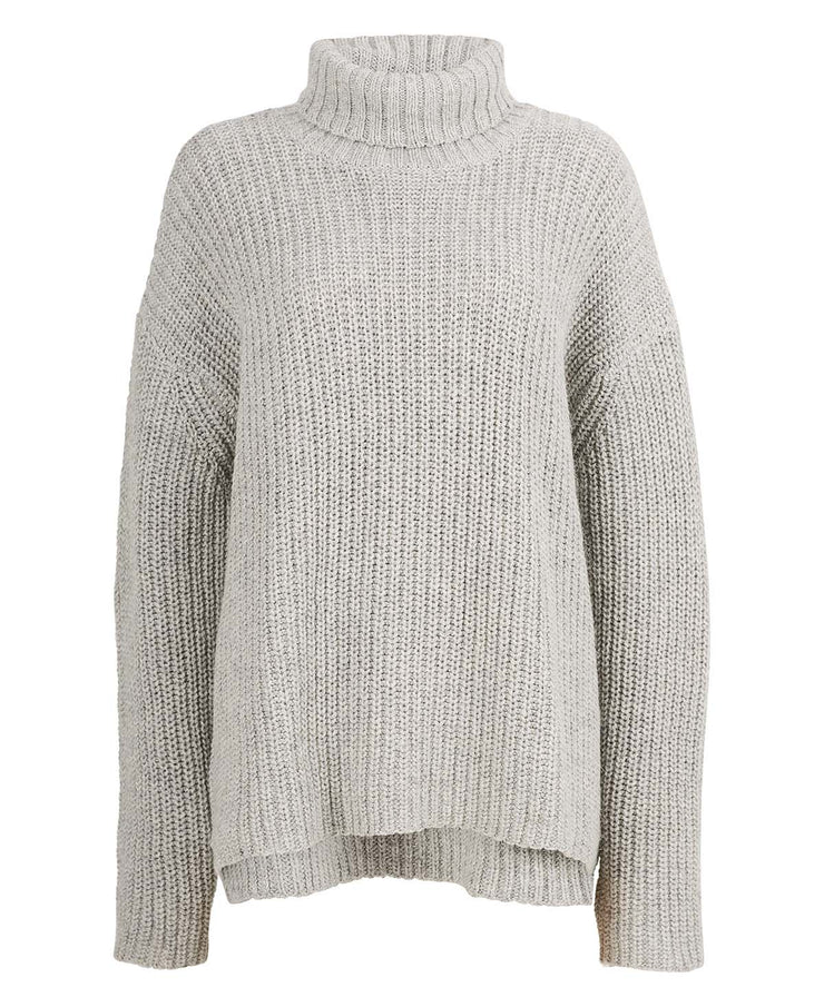 Grey melange Agnes sweater