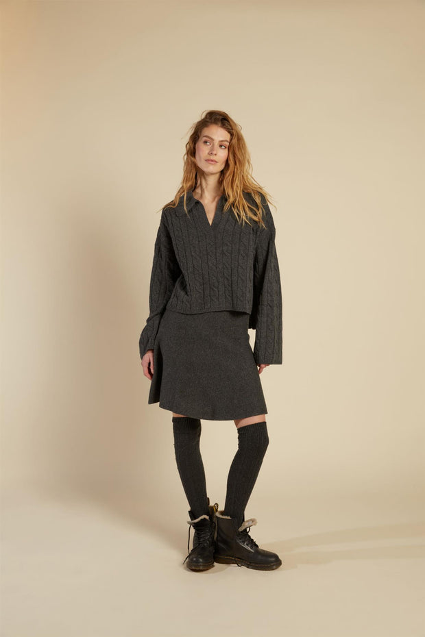 Antracite Miss Skjørt - Stilshoppen