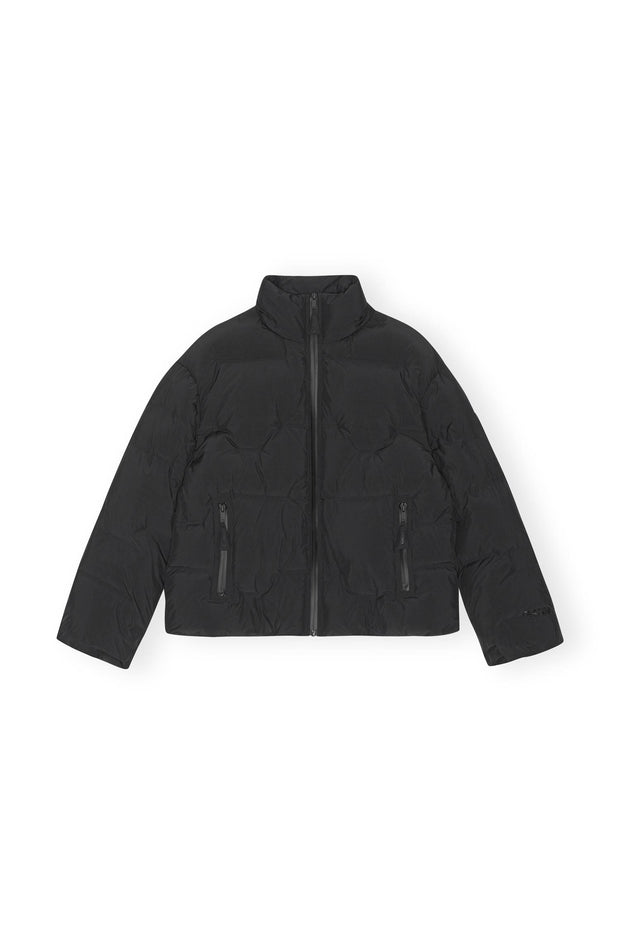 Black Soft Puffer Short Jacket - Stilshoppen