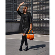 Sort Shirt dress - Stilshoppen