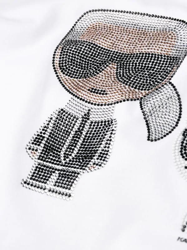 Ikonik Rhinestone t-shirt - Stilshoppen