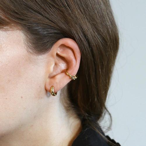 Gull Small Ridged earrings
