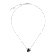 Black/Silver The Medallion Pendant - Stilshoppen