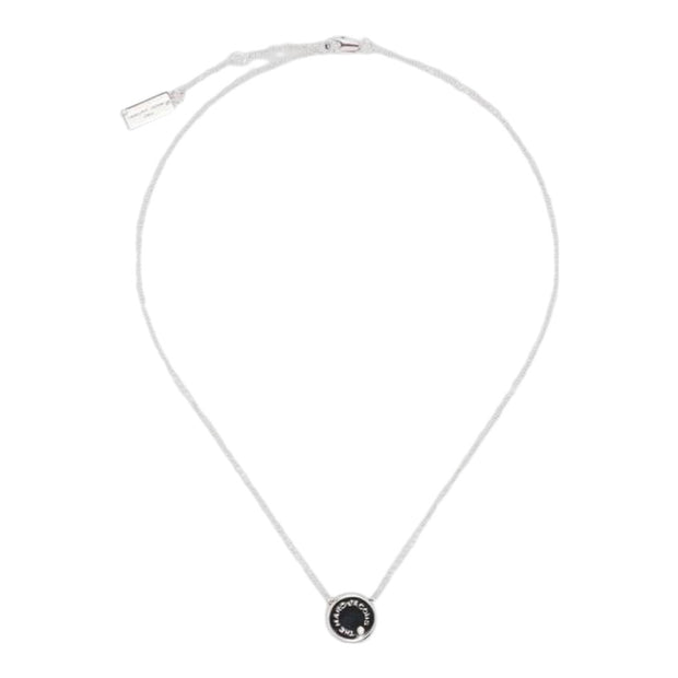 Black/Silver The Medallion Pendant - Stilshoppen