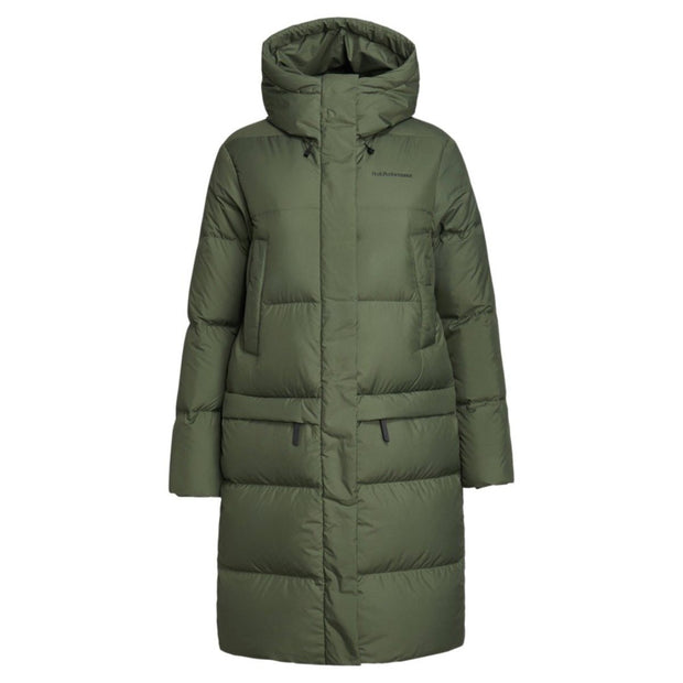 Oliven W Rivel Parka - Stilshoppen