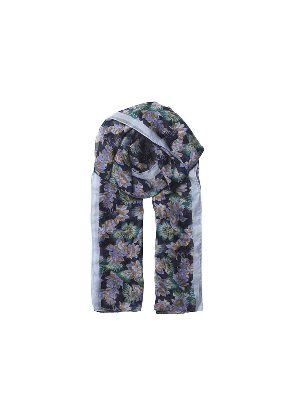 Blått Waterlily Sita scarf - Stilshoppen