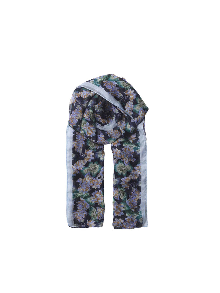 Blått Waterlily Sita scarf