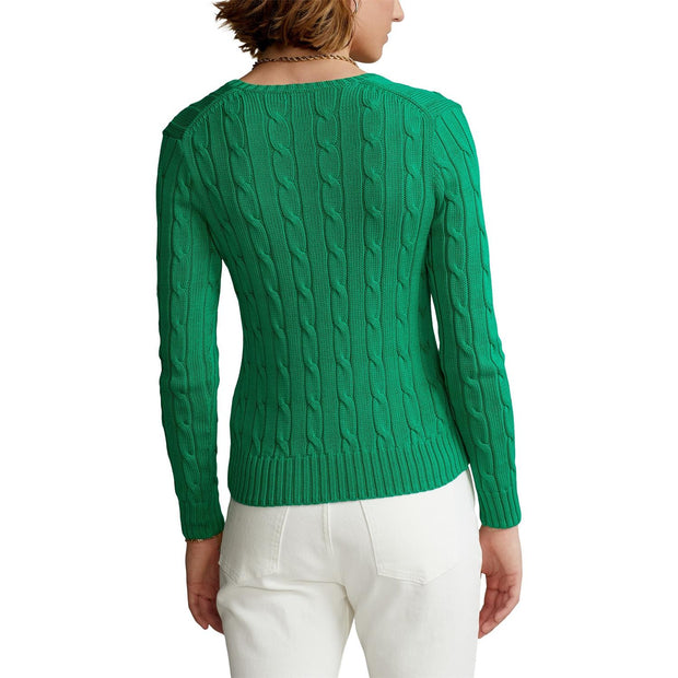 Preppy Green/Royal Kimberly Classic Sweater - Stilshoppen