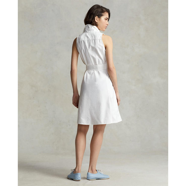 Hvit Oxford Dress - Stilshoppen