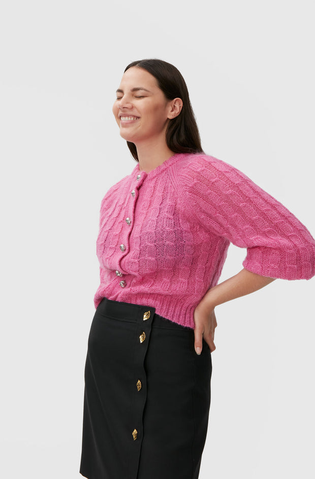 Sort Summer suiting mini skirt - Stilshoppen