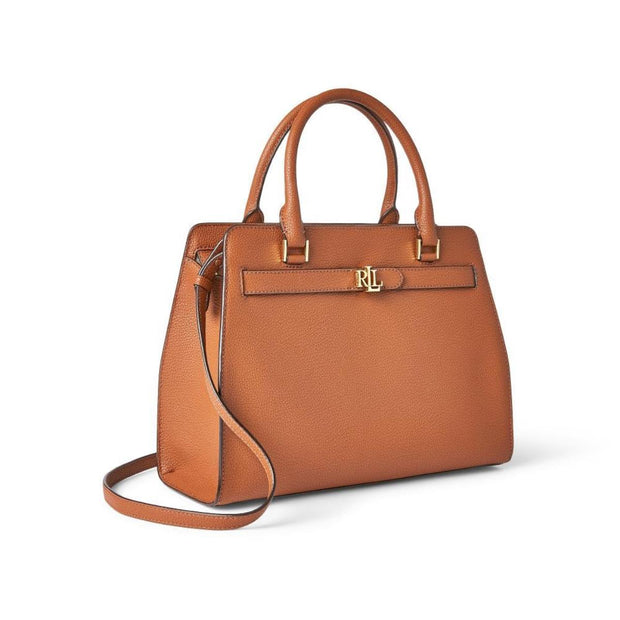 Cognac Fenwick 32 Satchel medium - Stilshoppen