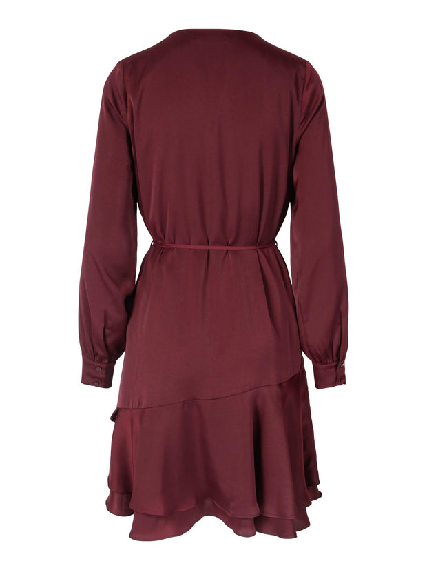 Burgunder Wilma dress - Stilshoppen