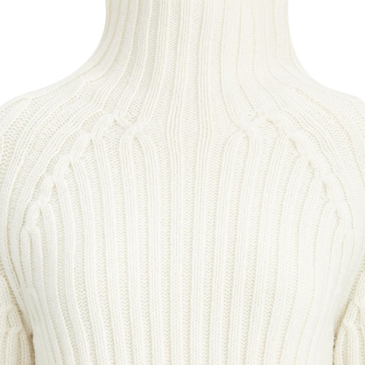 Cream TN po long sleeve sweater
