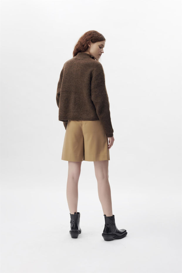 Coffee Bean DebbieGZ short cardigan - Stilshoppen