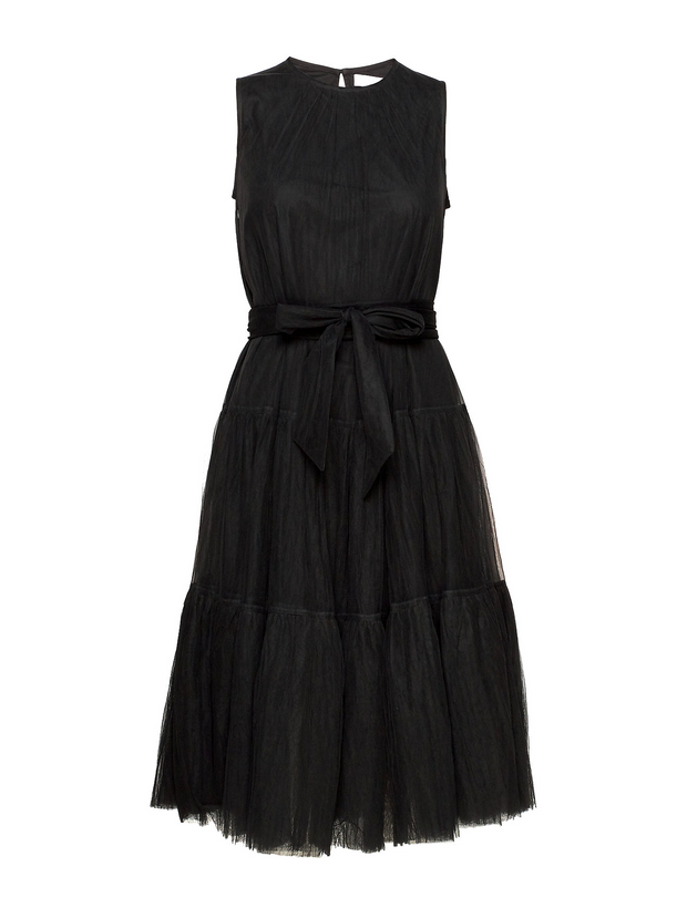 Black Peplum tulle dress - Stilshoppen