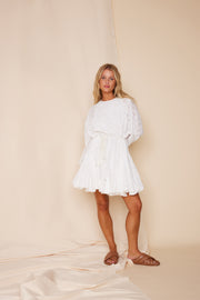 Offwhite Poppy Lace dress