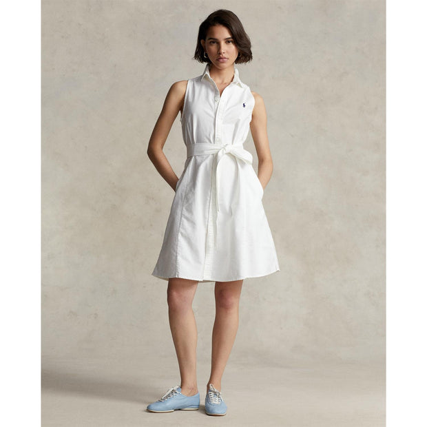 Hvit Oxford Dress - Stilshoppen
