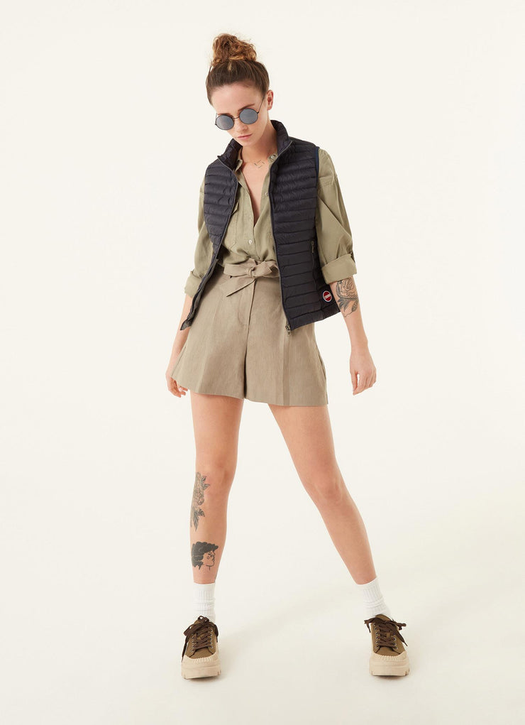 Navy Ladies Down vests