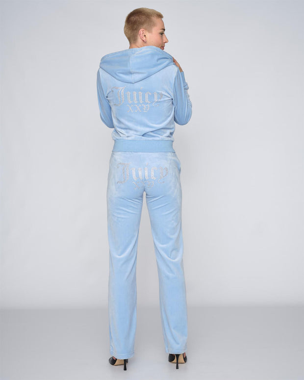 Powder Blue Numeral Del Ray pants - Stilshoppen