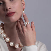 Gull Ivy Pearl ring - Stilshoppen
