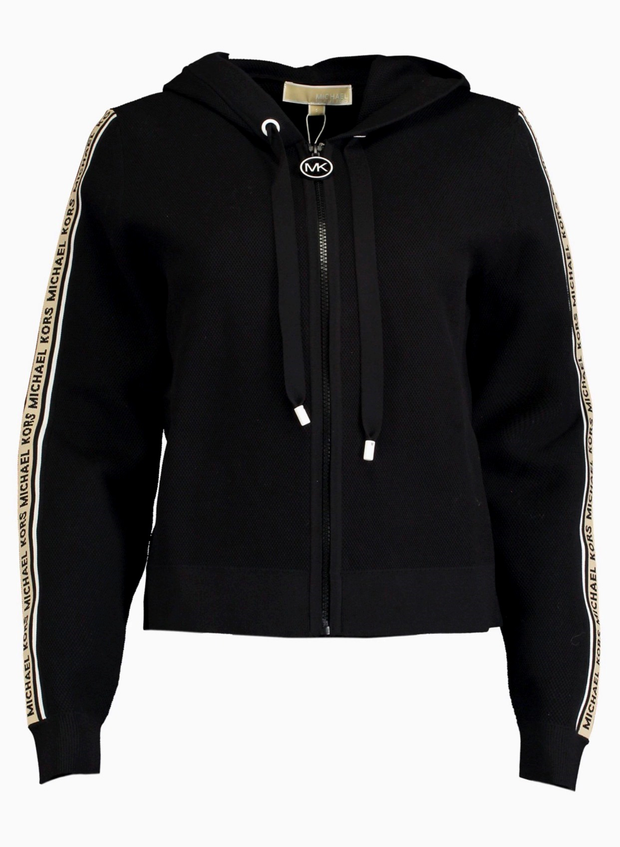 Sort TXTR Logo zip hoodie - Stilshoppen