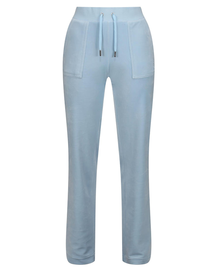 Cool Blue Del Ray Classic Velour Pant Pocket
