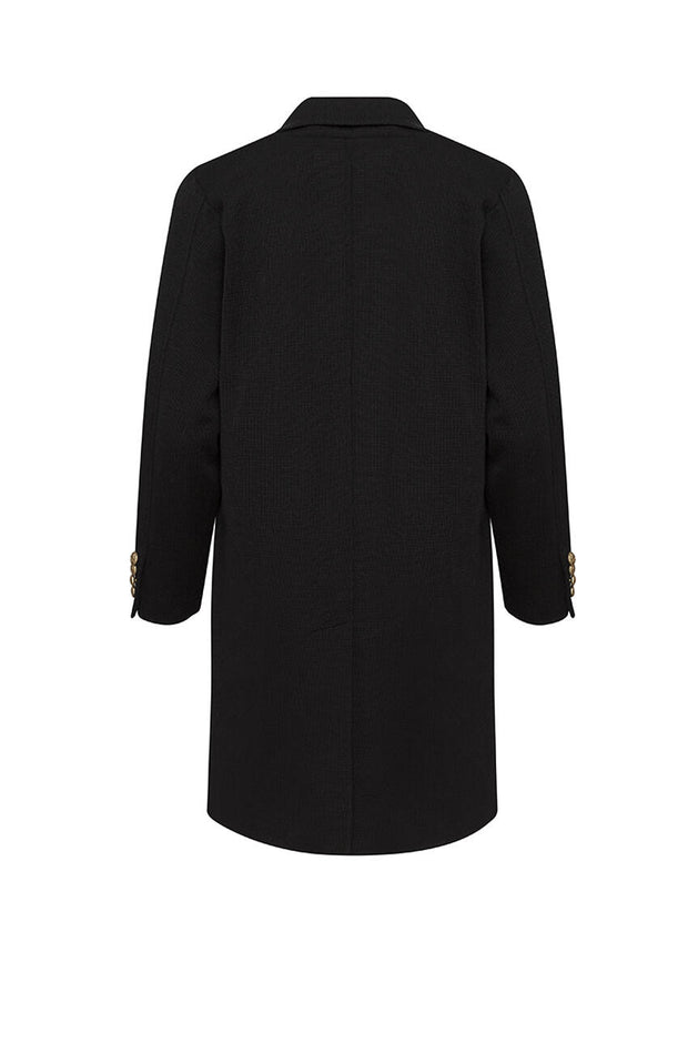 Sort Belinda Coat - Stilshoppen