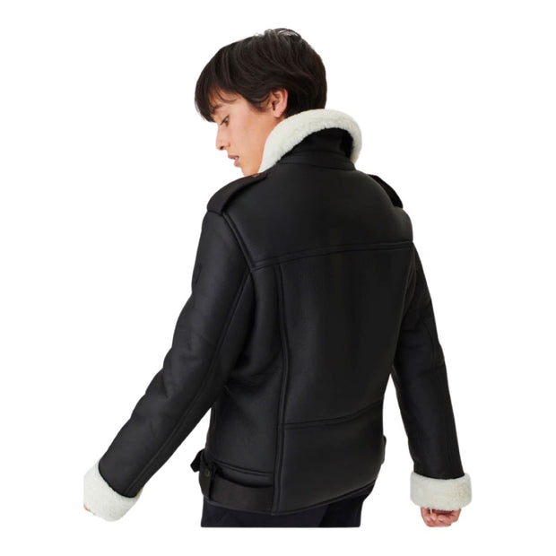 Sort/natur Fera Jacket - Stilshoppen