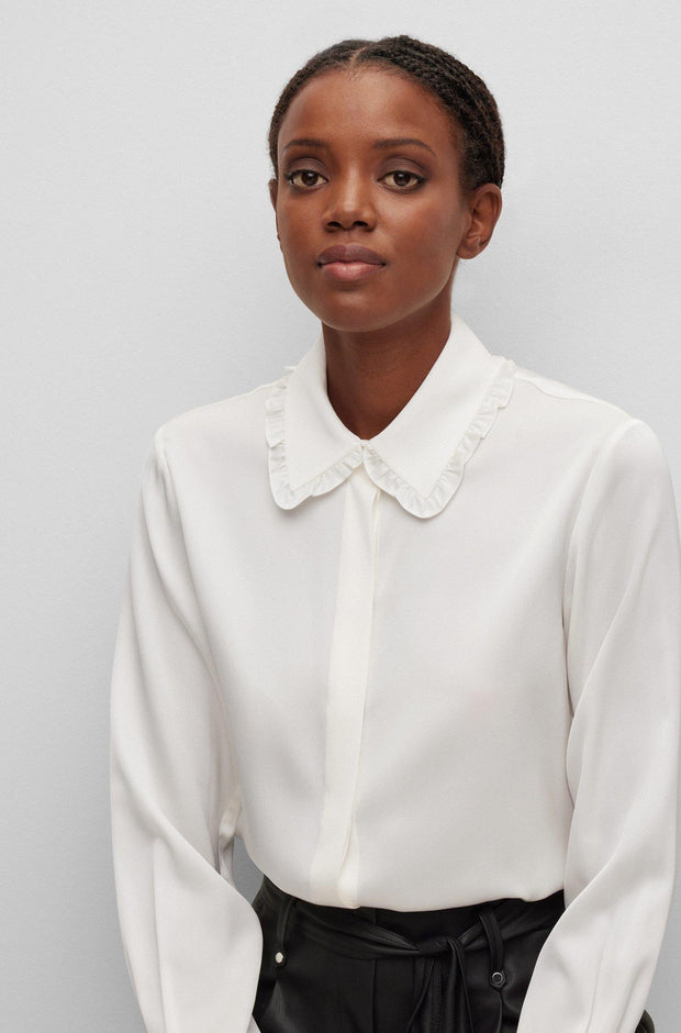 Hvit Bentane Blouse - Stilshoppen