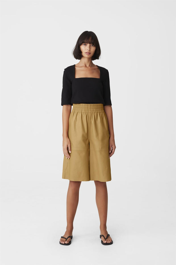 Sort MelbaGZ squareneck tee - Stilshoppen