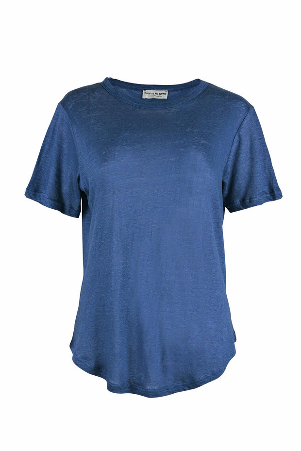 Blue Leslie T-shirt - Stilshoppen