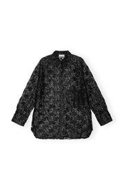 Sort Ribbon Tulle Raglan Shirt