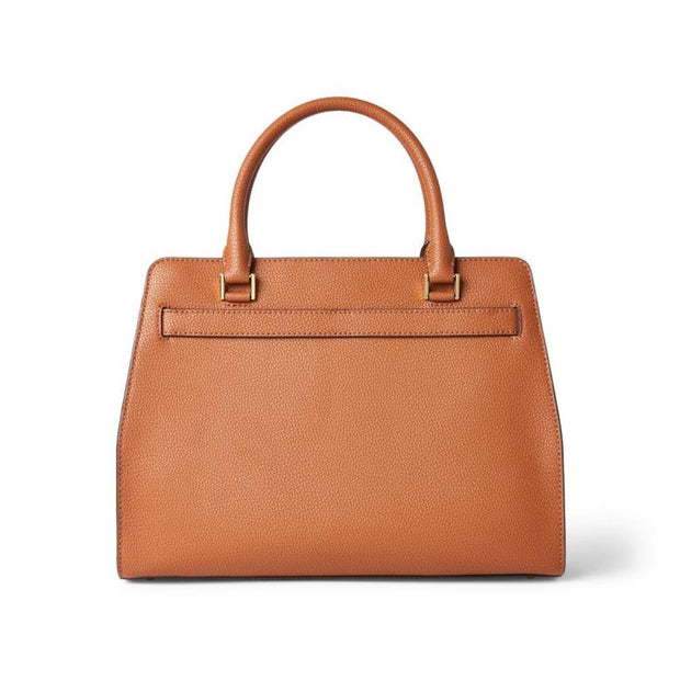 Cognac Fenwick 32 Satchel medium - Stilshoppen