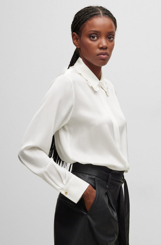 Hvit Bentane Blouse - Stilshoppen