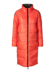 Brun Logo Cire Reversible Puffer Coat - Stilshoppen