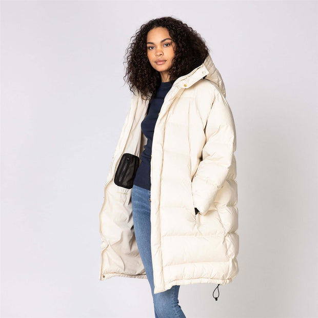 Beige Canis Down Coat - Stilshoppen
