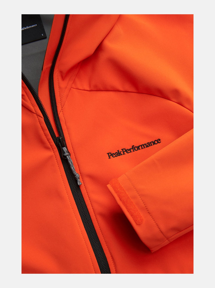Orange Adventure Hood Jacket S