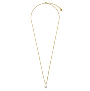 Pearl Drop Mid-length Necklace