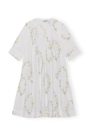 HVit Gathered Panel dress - Stilshoppen
